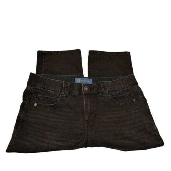 Democracy Ab solution Black 6-Pocket Women Straight Leg Jeans Size 8P BP1560S9LI - Picture 1 of 7